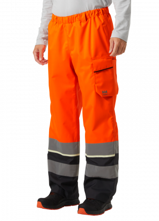 Pantaloni de lucru Helly Hansen UC-ME Shell, impermeabili, reflectorizanti, HVC2 [2]