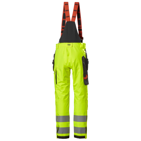 Pantaloni de lucru reflectorizanti cu bretele Helly Hansen Alna 2.0 Shell Construction Pant CL2 [1]