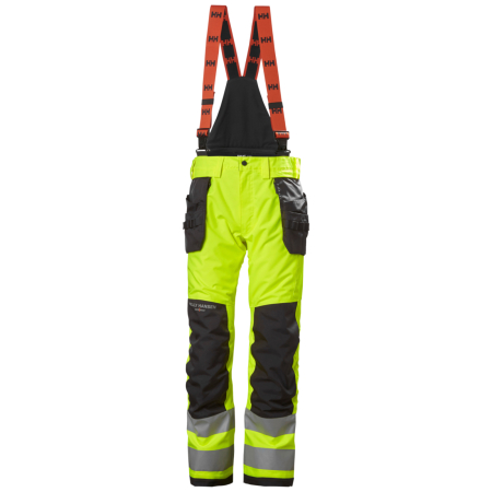 Pantaloni de lucru reflectorizanti cu bretele Helly Hansen Alna 2.0 Shell Construction Pant CL2 [0]