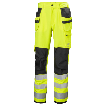 Imbracaminte lucru - Pantaloni de lucru reflectorizanti Helly Hansen Alna 4X Construction Pant CL2
