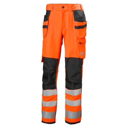 Imbracaminte lucru - Pantaloni de lucru reflectorizanti Helly Hansen Alna 4X Construction Pant CL2