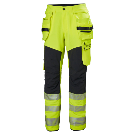 Pantaloni si salopete - Pantaloni de lucru reflectorizanti Helly Hansen ICU BRZ Construction Pant CL2