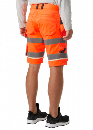 Pantaloni de lucru reflectorizanti scurti Helly Hansen UC-ME Construction CL1, portocaliu/negru, C58 [3]