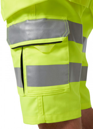 Pantaloni de lucru scurti Helly Hansen Alna 2.0 Construction, reflectorizanti, HVC1 [4]