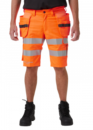 Pantaloni de lucru scurti Helly Hansen Alna 2.0 Construction, reflectorizanti, HVC1 [2]