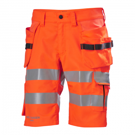 Pantaloni si salopete - Pantaloni de lucru scurti Helly Hansen Alna 2.0 Construction, reflectorizanti, HVC1