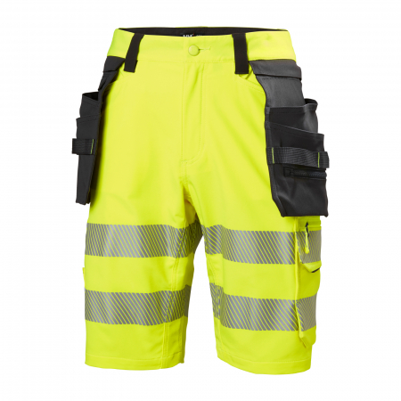 Pantaloni si salopete - Pantaloni de lucru scurti Helly Hansen ICU Construction, reflectorizanti, HVC1