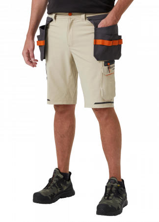 Pantaloni de lucru scurti Helly Hansen Kensington Construction, bej, C68 [2]