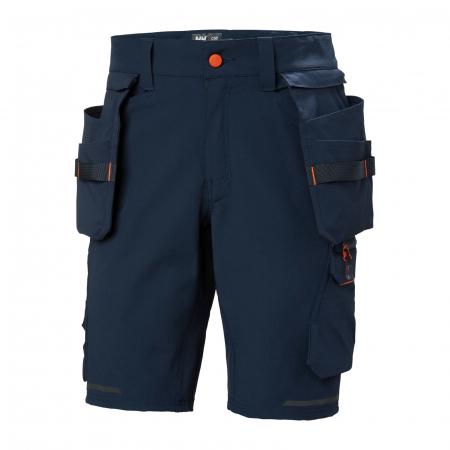 Pantaloni si salopete - Pantaloni de lucru scurti Helly Hansen Kensington Construction, bleumarin, C66