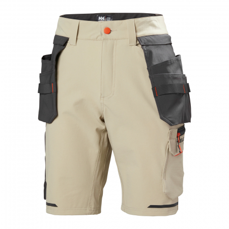 Pantaloni si salopete - Pantaloni de lucru scurti Helly Hansen Kensington Construction, bej, C68