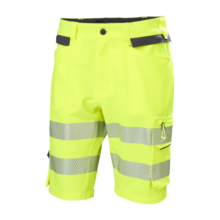 Imbracaminte lucru - Pantaloni de lucru scurti reflectorizanti Helly Hansen ICU Connect Shorts CL1