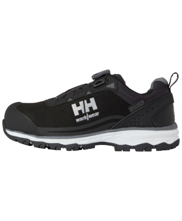 Incaltaminte protectie - Pantofi protectie dama Helly Hansen Luna Low BOA HT, S3, WR, SRC, ESD, negru/gri