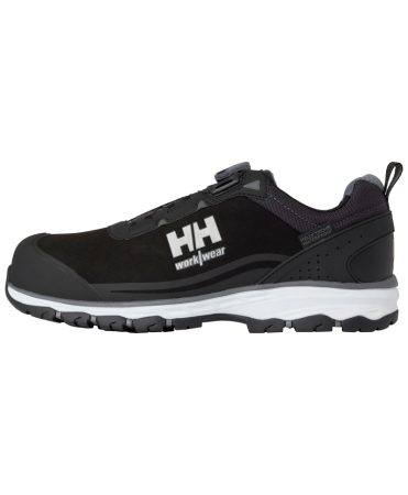Incaltaminte protectie - Pantofi protectie Helly Hansen Chelsea Evolution 2 Low BOA HT Wide, S3, WR, SRC, ESD, negru/gri