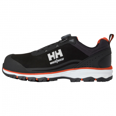 Incaltaminte protectie - Pantofi protectie Helly Hansen Chelsea Evolution 2 Low BOA S3, negru/portocaliu