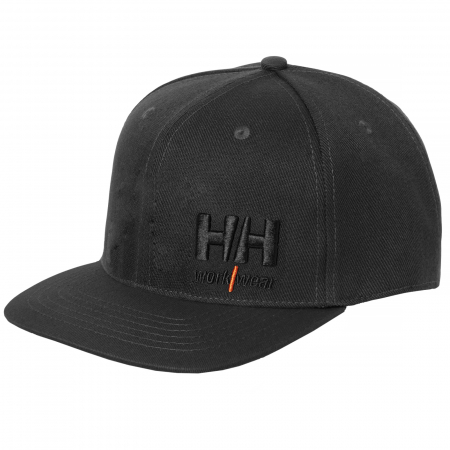 Sapca cu cozoroc plat Helly Hansen Kensington, Neagra