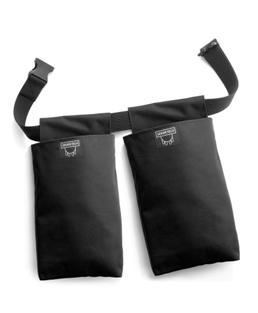 Echipamente mulgatori - Set doua buzunare externe lungi Udder Tech, negre, R