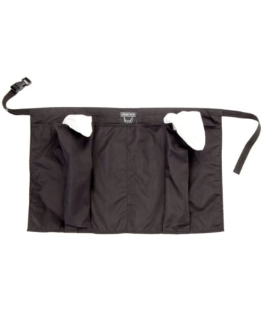 Echipamente mulgatori - Sort mic protectie mulgator cu doua buzunare Udder Tech, nailon - rezistent la apa, negru