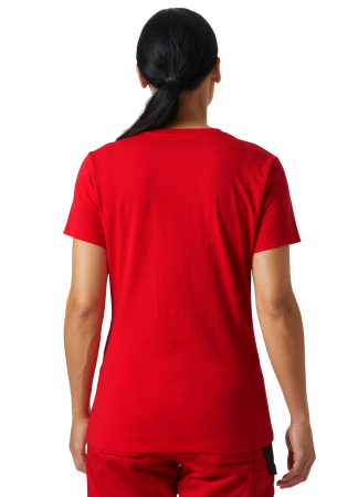 Tricou dama Helly Hansen Manchester Classic, rosu, S [3]