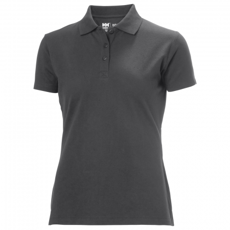 Tricouri - Tricou polo dama Helly Hansen Manchester, gri inchis, XS