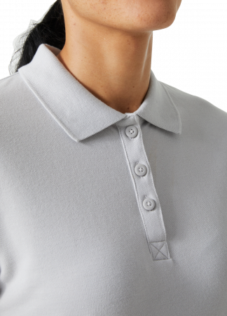 Tricou polo dama Helly Hansen Manchester, gri deschis, XS [4]