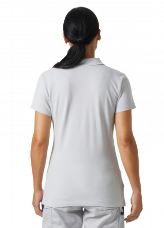 Tricou polo dama Helly Hansen Manchester, gri deschis, XS [3]