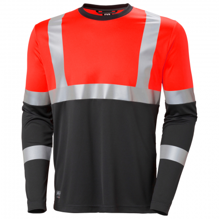Bluze si hanorace - Tricou reflectorizant cu maneca lunga Helly Hansen Addvis CL1