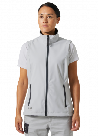 Vesta dama Helly Hansen Manchester 2.0 Softshell, gri, 3XL [2]