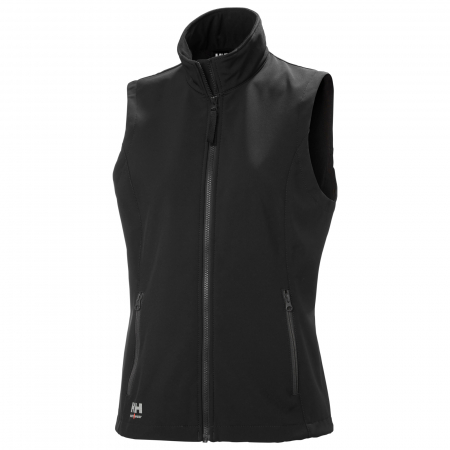 Imbracaminte lucru - Vesta dama Helly Hansen Manchester 2.0 Softshell, negru abanos, 3XL
