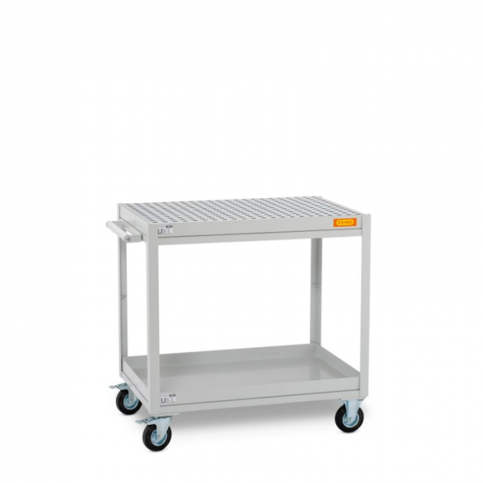 Carucior de atelier cu 2 tavi de colectare [2]