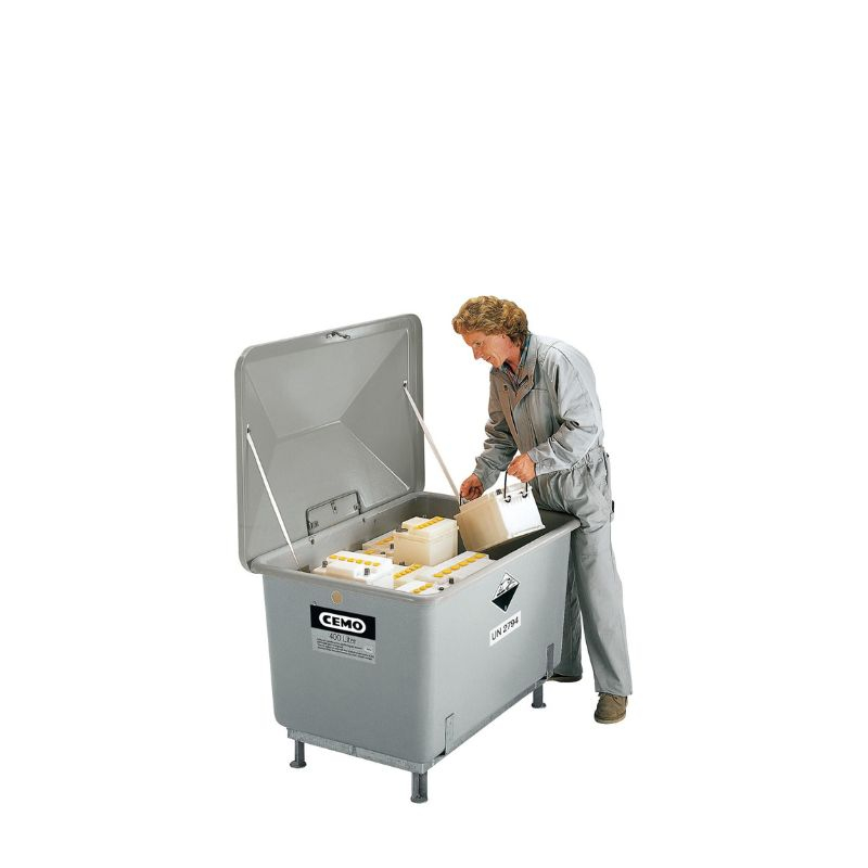 Cutie colectare baterii auto uzate, capacitate 400 litri [1]