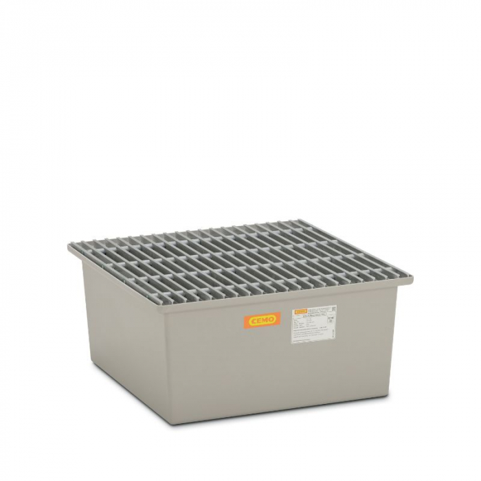 Cuva de retentie din GRP cu gratar din GRP, volum 210 l, 85x85x40 cm [1]