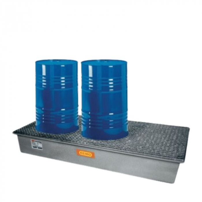 Cuva de retentie din GRP cu gratar din otel, volum 220 l, 188x85x20 cm [2]