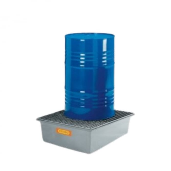 Cuva retentie din GRP cu gratar otel, volum 210 l, 85x85x40 cm [2]