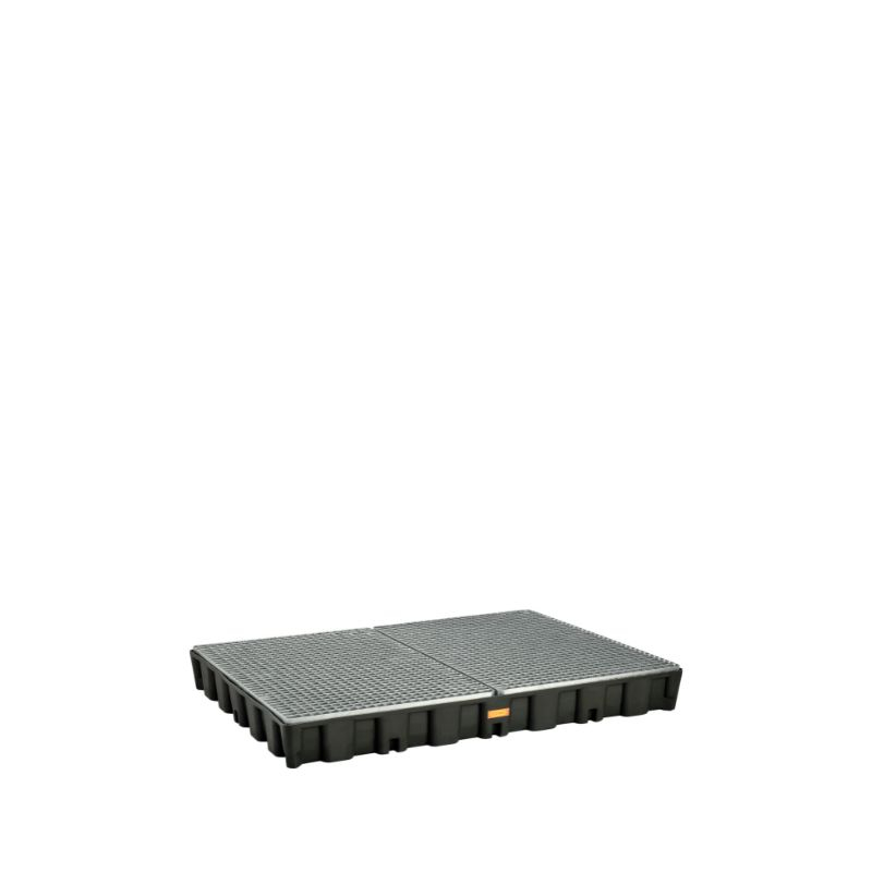 Cuva de retentie din PE cu gratar galvanizat, volum 250 l, 160x120x18 cm [1]