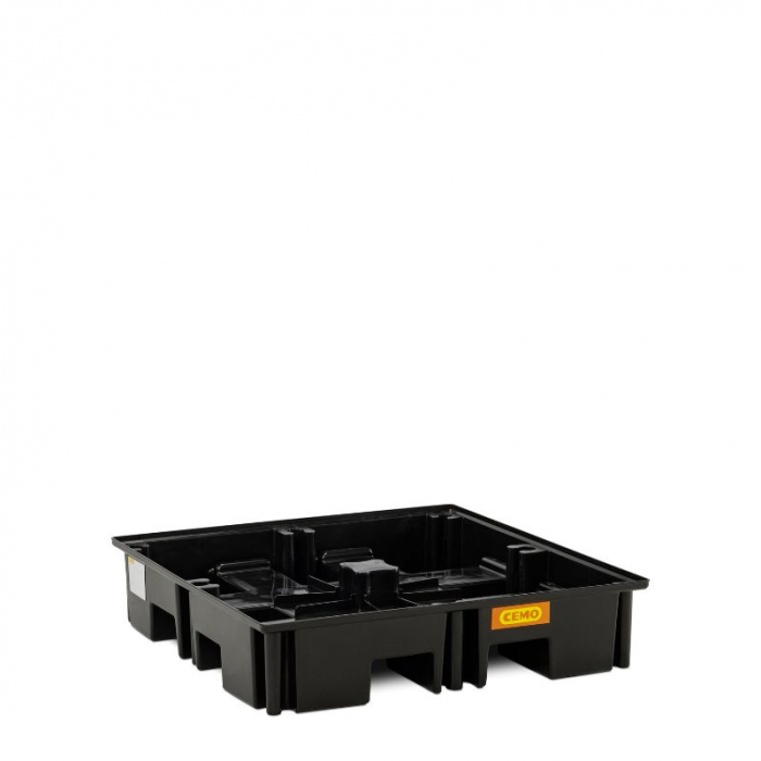 Cuva de retentie din PE fara gratar, volum 220 litri, 123x123x26 cm [1]