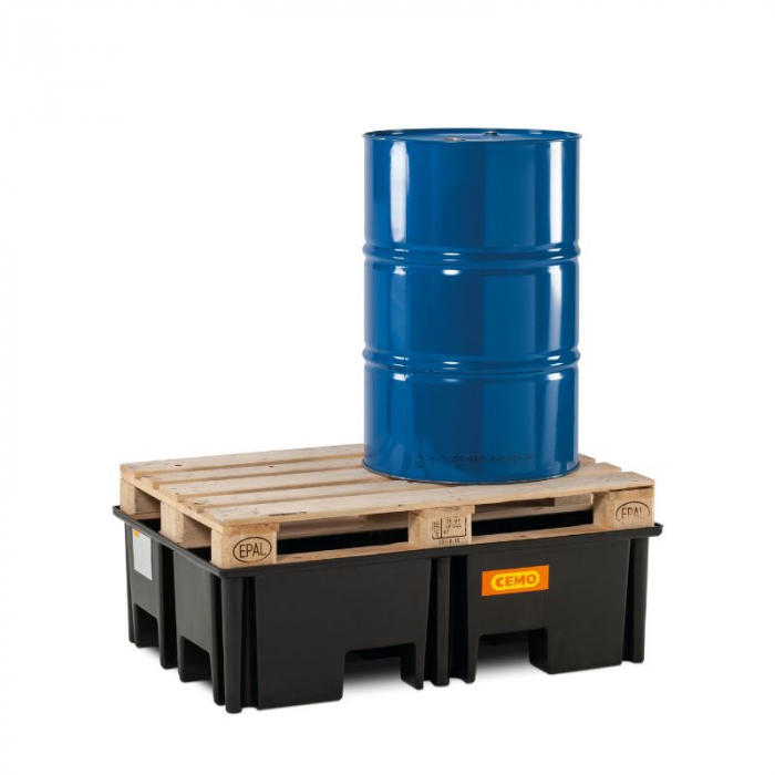 Cuva de retentie din PE fara gratar, volum 220 litri, 123x83x36 cm [3]