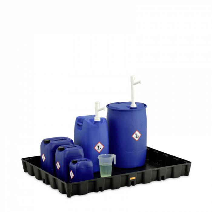 Cuva de retentie din PE fara gratar, volum 250 l, 160x120x16.5 cm [3]