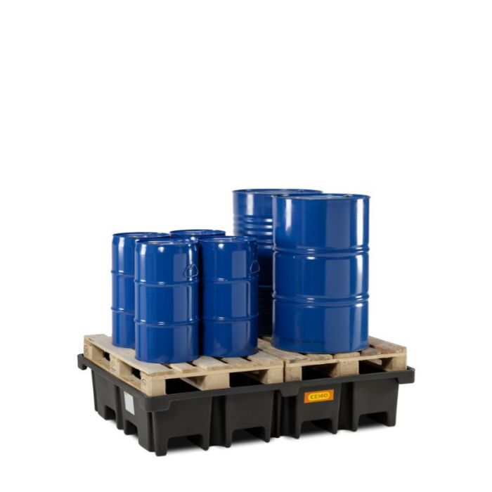 Cuva de retentie din PE fara gratar, volum 425 litri, 167x127x36 cm [4]