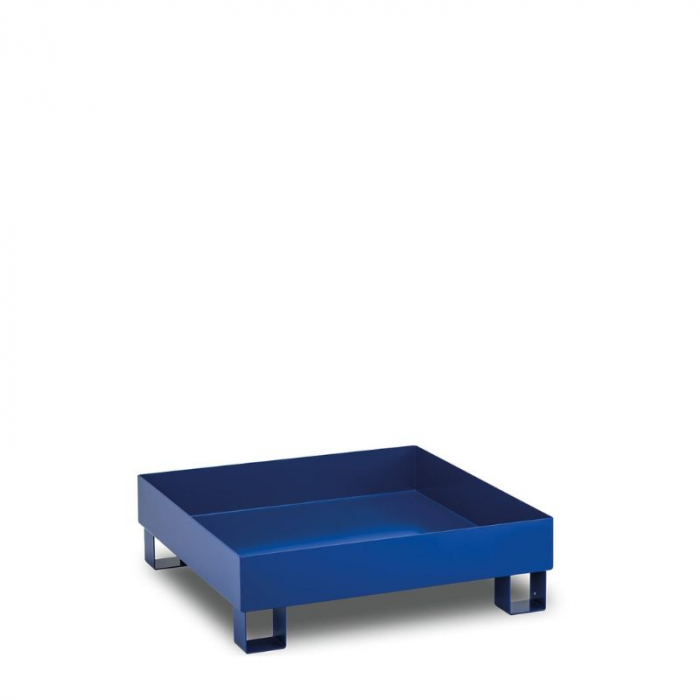 Cuva de retentie metalica, fara gratar, volum 65 l, 80x80x23 cm [3]