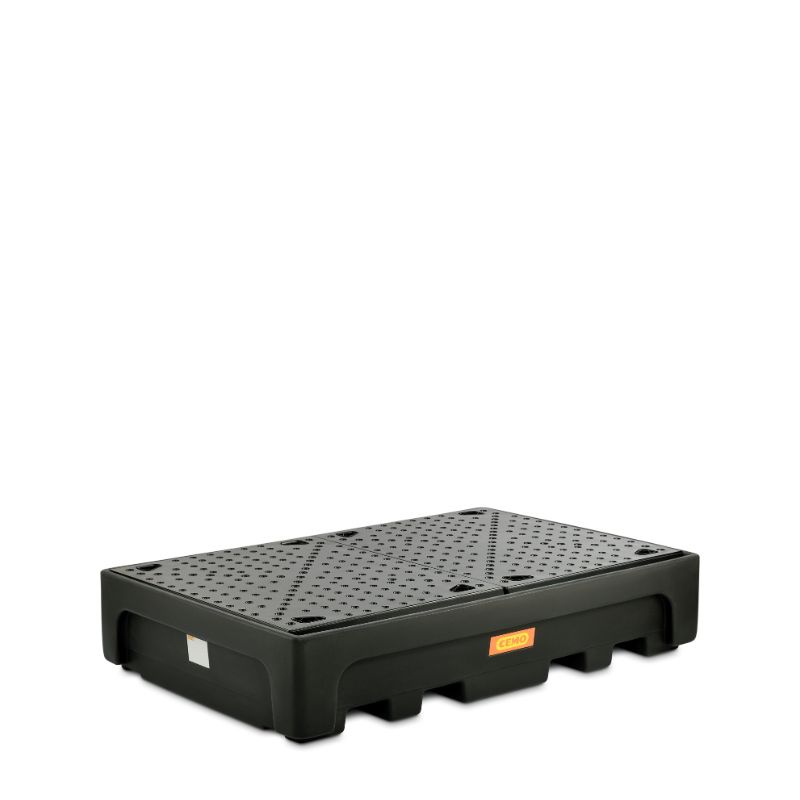 Cuva retentie din PE cu gratar, pentru IBC, volum 1100 litri, 223x146x47 cm [2]