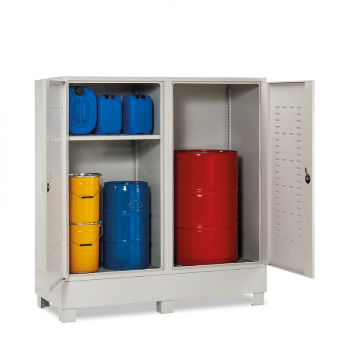 Dulap metalic pentru substante periculoase Compact 220 pentru 2 butoaie - v2 [1]