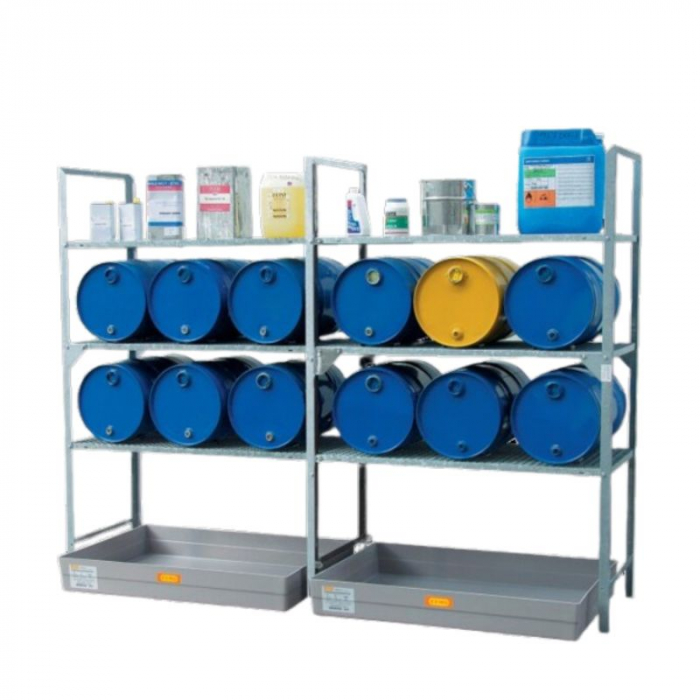 Extindere raft suport pentru butoaie Type 540, 6x60 litri, cuva GRP 150 litri [2]