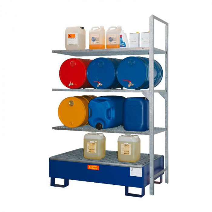 Extindere raft suport pentru butoaie Type 540, 6x60 litri, cuva metalica 220 litri [1]