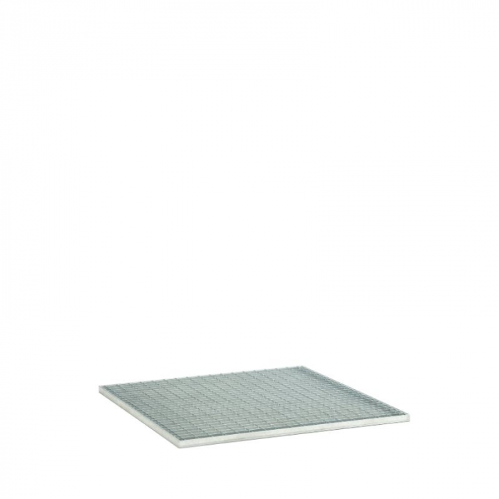 Gratar otel galvanizat, 120x120x3 cm [1]