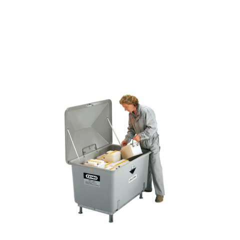 Stocare baterii - Cutie colectare baterii auto uzate, capacitate 200 litri