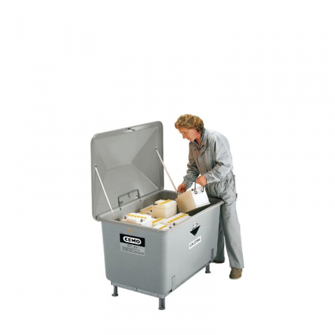 Stocare baterii - Cutie colectare baterii auto uzate, capacitate 400 litri