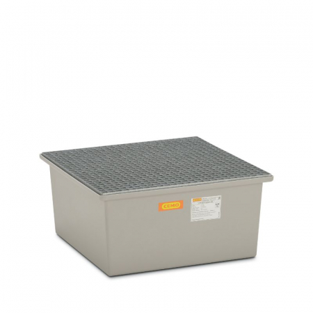 Toate produsele - Cuva retentie din GRP cu gratar otel, volum 210 l, 85x85x40 cm