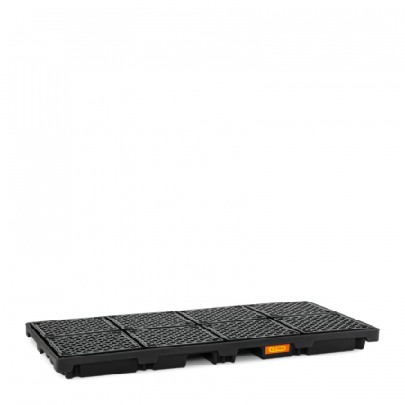 Cuve de colectare din PE - Cuva de retentie din PE cu gratar, volum 270 litri, 248x128x18 cm