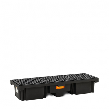 Toate produsele - Cuva de retentie din PE cu gratar, volum 215 litri, 186x66x33 cm