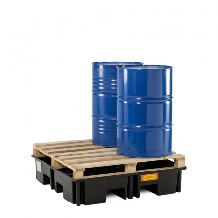 Cuva de retentie din PE fara gratar, volum 220 litri, 123x123x26 cm [2]